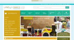 Desktop Screenshot of landofgreece.com